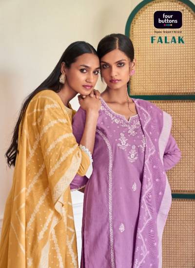 Falak By Four Buttons Designer Readymade Salwar Kameez Collection